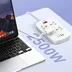 چهار راهی برق الدینو با 2 عدد USB و 2 عدد پورت تایپ سی 45 وات SC4407C